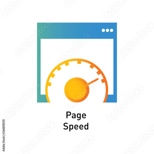 page speed popular web icon design 