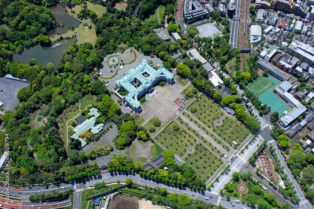 Fototapeta premium 迎賓館上空/Aerial view