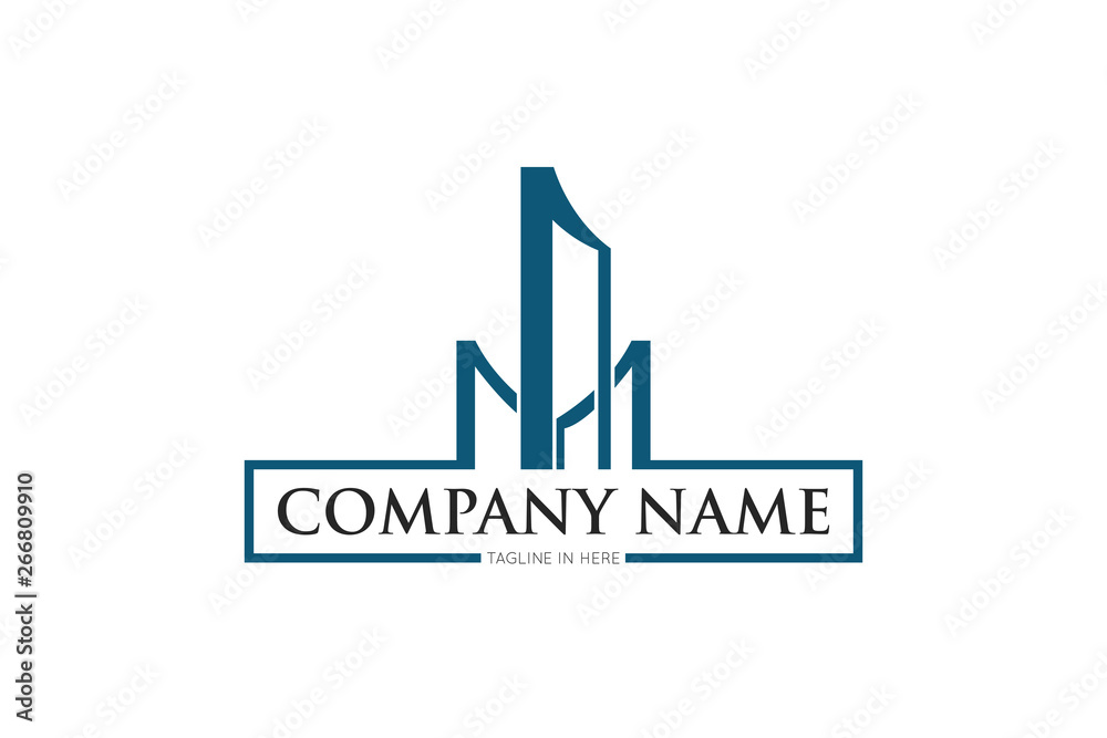 building logo and icon vector Illustration design template building logo and icon vector Illustration design template