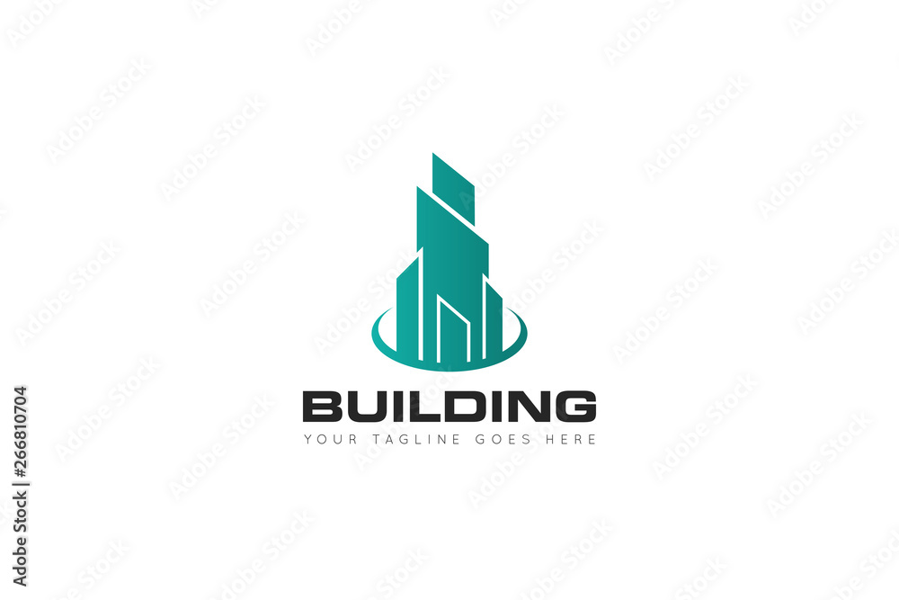 building logo and icon vector Illustration design template building logo and icon vector Illustration design template
