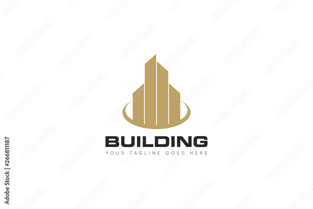 building logo and icon vector Illustration design template building logo and icon vector Illustration design template