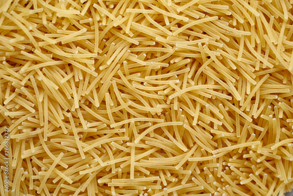 Durum wheat pasta noodles