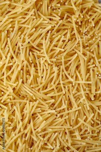 Durum wheat pasta noodles