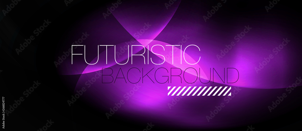 Shiny neon circles abstract background Shiny neon circles abstract background