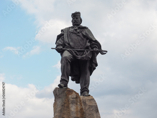 Garibaldi monument in Turin