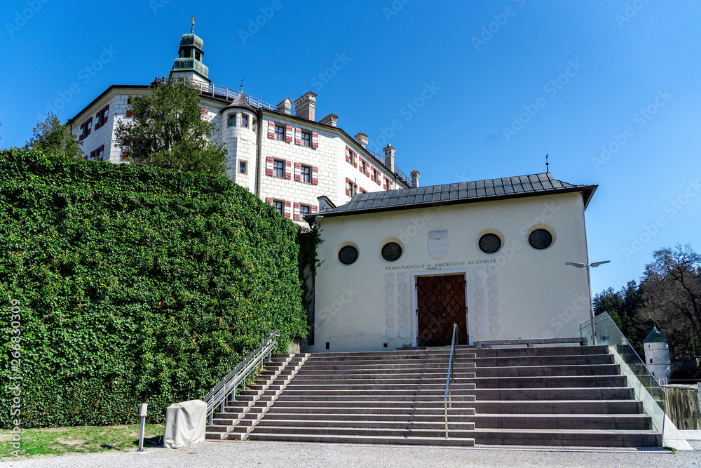 Ambras Castle or Schloss Ambras Innsbruck is a castle and palace located in Innsbruck, the capital city of Tyrol, Austria