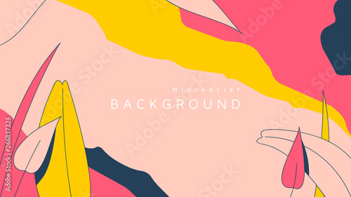 Minimalist abstract backgro...