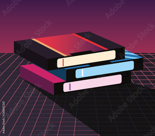 retro 80s style