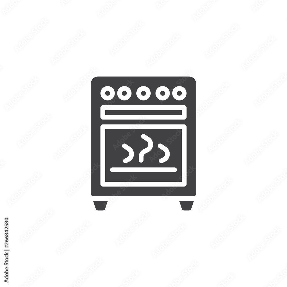 Kitchen stove vector icon. filled flat sign for mobile concept and web design. Gas Oven glyph icon. Symbol, logo illustration. Pixel perfect vector graphics Kitchen stove vector icon. filled flat sign for mobile concept and web design. Gas Oven glyph icon. Symbol, logo illustration. Pixel perfect vector graphics