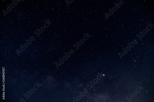 満点の星空と天の川」