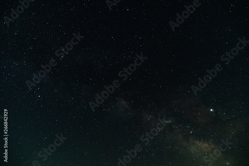 満点の星空と天の川」