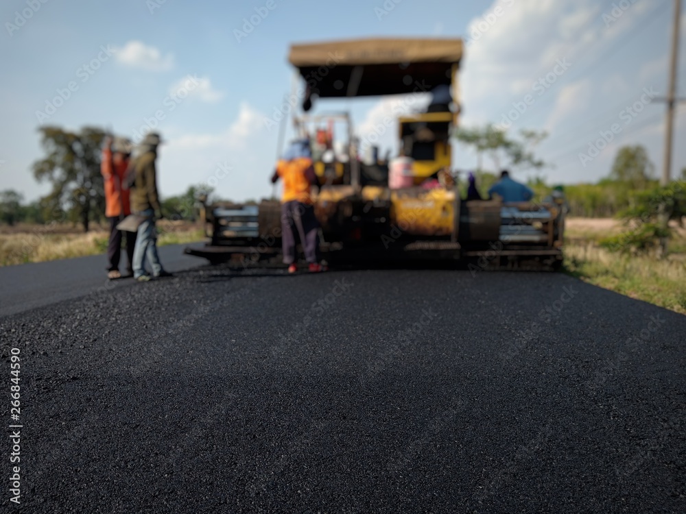 Obraz premium Road construction