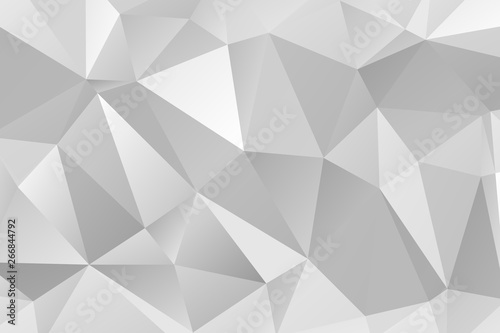 background Gray geometric Fluid shapes composition. Eps10 vector. © kanitta