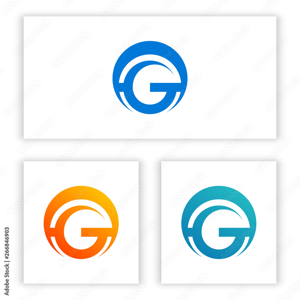 G letter logo template for your business in digital and technology G letter logo template for your business in digital and technology