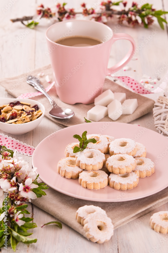 Canestrelli biscuits. Canestrelli biscuits.