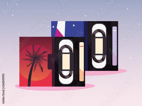 retro 80s style