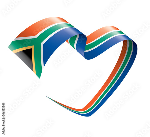 south africa flag, vector illustration on a white background Free Download south africa flag, vector illustration on a white background - GFXLoad