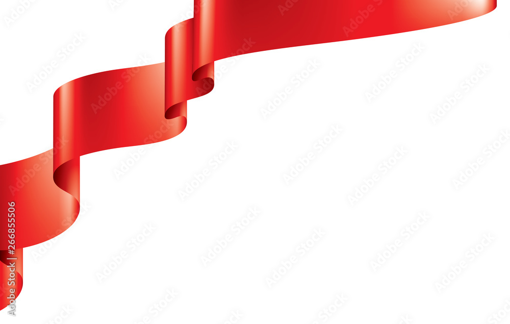 Red sticker on white background. Vector illustration Red sticker on white background. Vector illustration