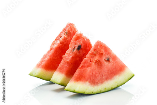Fresh watermelon and watermelon juice