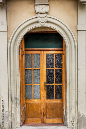 Vintage house door