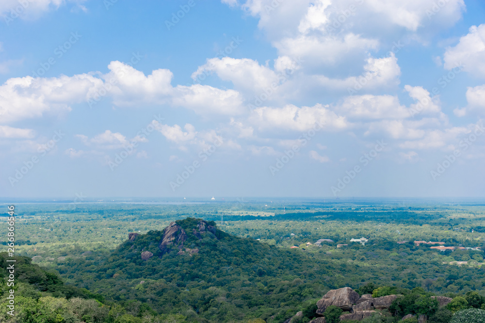 View from Mihinthalaya Rock, Sri Lanka View from Mihinthalaya Rock, Sri Lanka