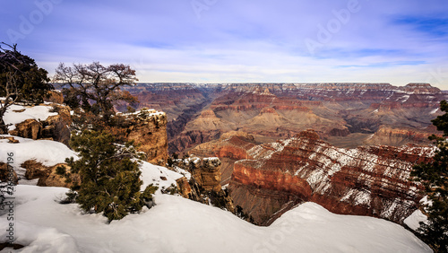 Winter on the Grand Canyon, Grand Canyon National Park, Arizona