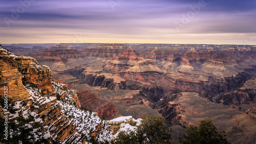 Winter on the Grand Canyon, Grand Canyon National Park, Arizona