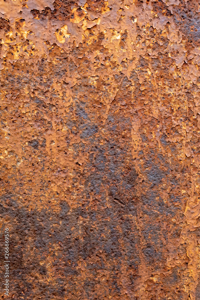 Old Weathered Corrugated Rusty Metal Texture Old Weathered Corrugated Rusty Metal Texture
