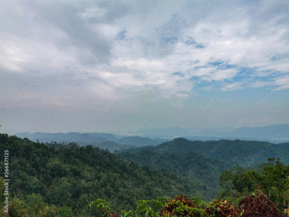 panorama of mountains