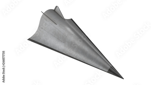 Fotografie Avangard- Hypersonic glide vehicle - 3D illustration