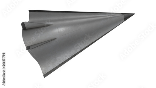 Avangard- Hypersonic glide vehicle - 3D illustration photo