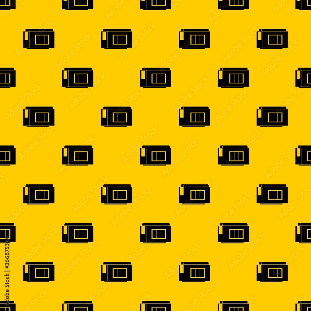 Inkjet printer cartridge pattern seamless vector repeat geometric yellow for any design Inkjet printer cartridge pattern seamless vector repeat geometric yellow for any design