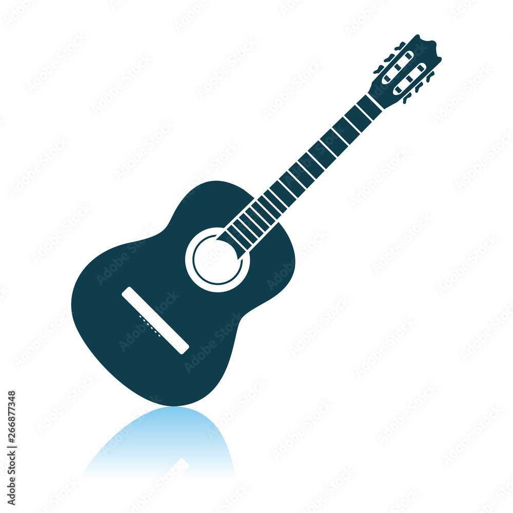 Acoustic Guitar Icon Acoustic Guitar Icon