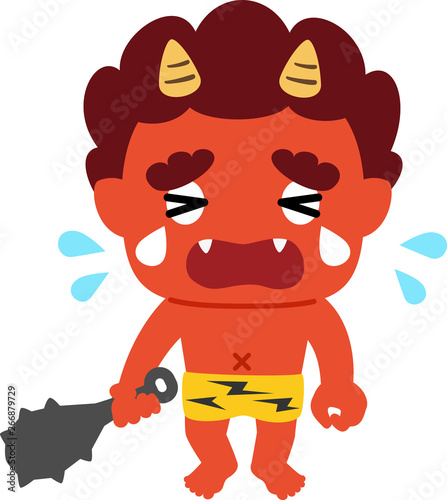 泣いている赤鬼