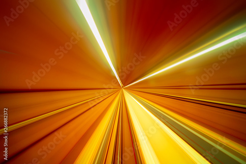 abstract background moving in a tunnel