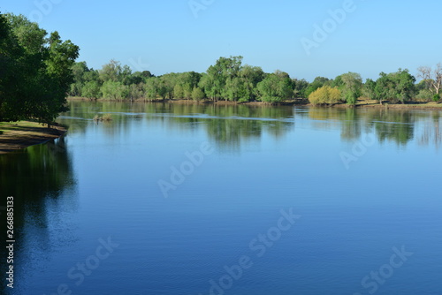 Discovery Park in  Sacramento in late spring.