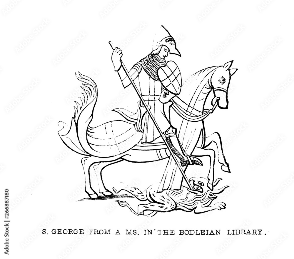 Fototapeta premium Christian illustration. Old image