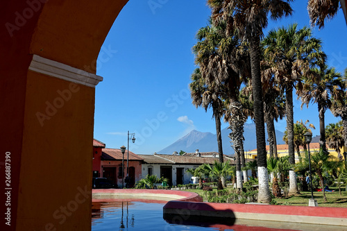 Guatemala Antigua Colonial city