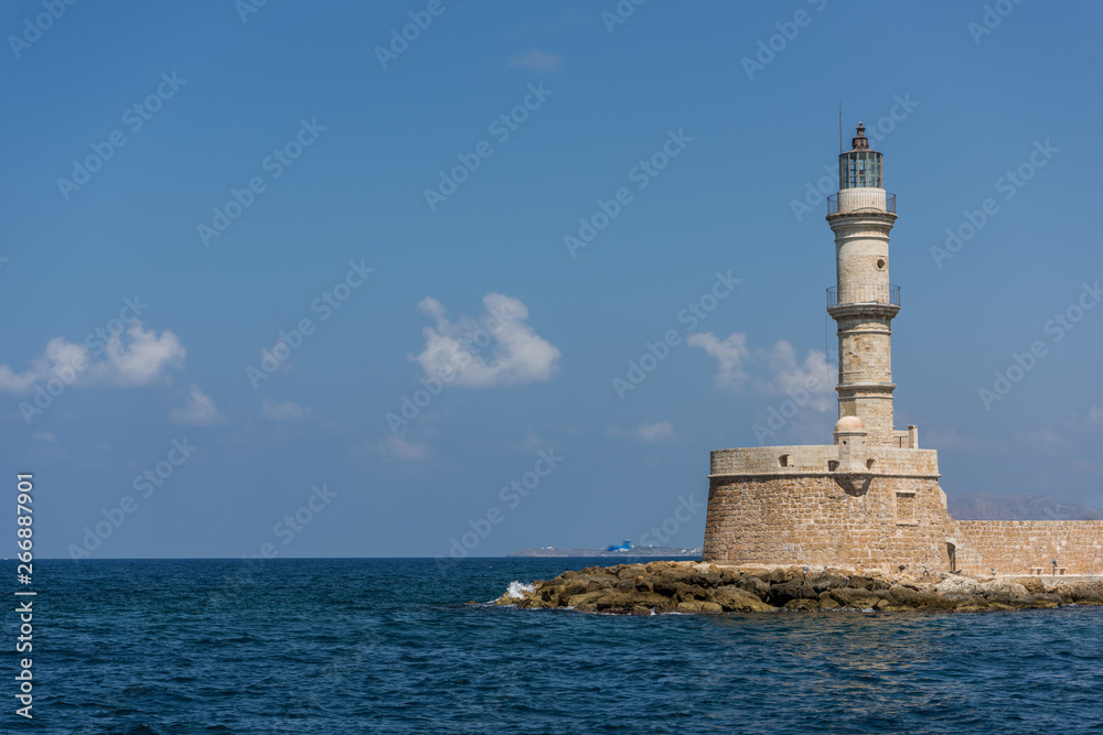 Lighthouse in Chania