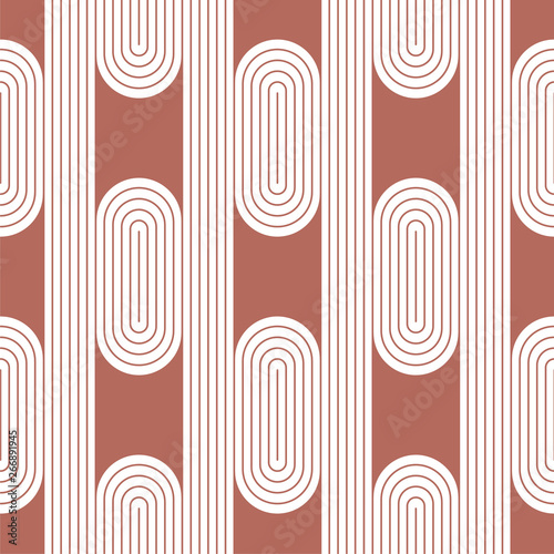 Abstract stripes. Vector illustration of seamless pattern.