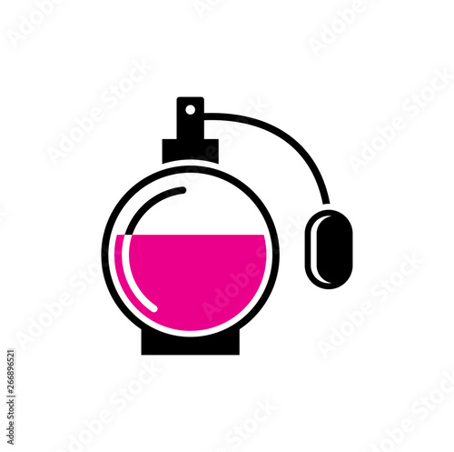 Beauty related icon on background for graphic and web design. Simple vector sign. Internet concept symbol for website button or mobile app.