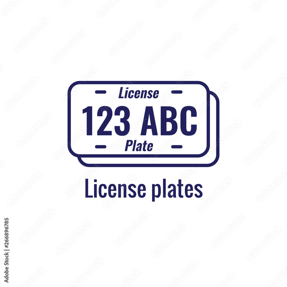 Drivers Test and License Icon Set and - Web Header Banner Drivers Test and License Icon Set and - Web Header Banner