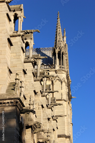 exterior of Notre Dame in Paris