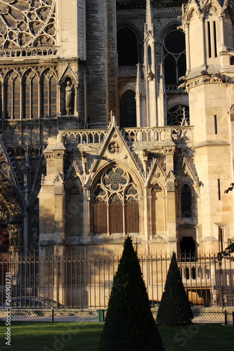 exterior of Notre Dame in Paris