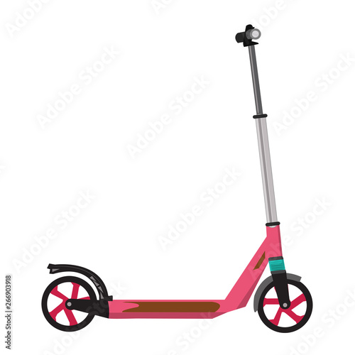  image of a beautiful scooter