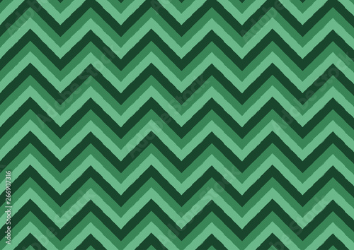 Green lines pattern with the shape of peaks