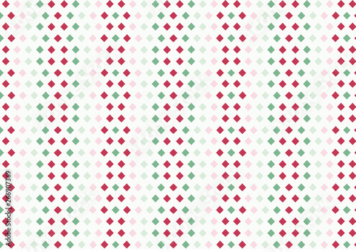 Colorful and seamless pattern with rhombuses