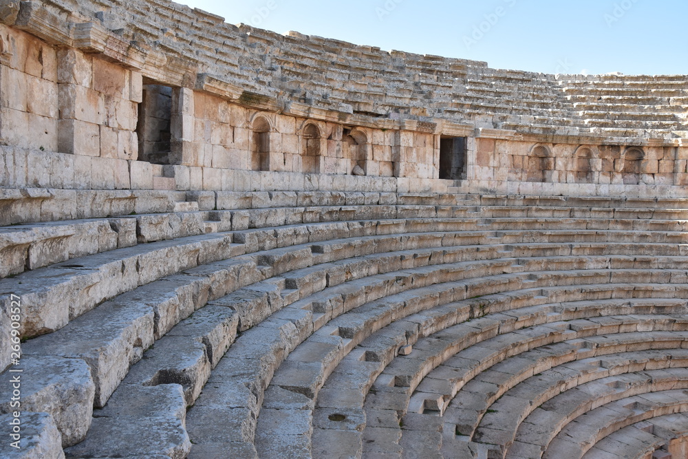Audience Seating, North Theatre, Jerash, Jordan