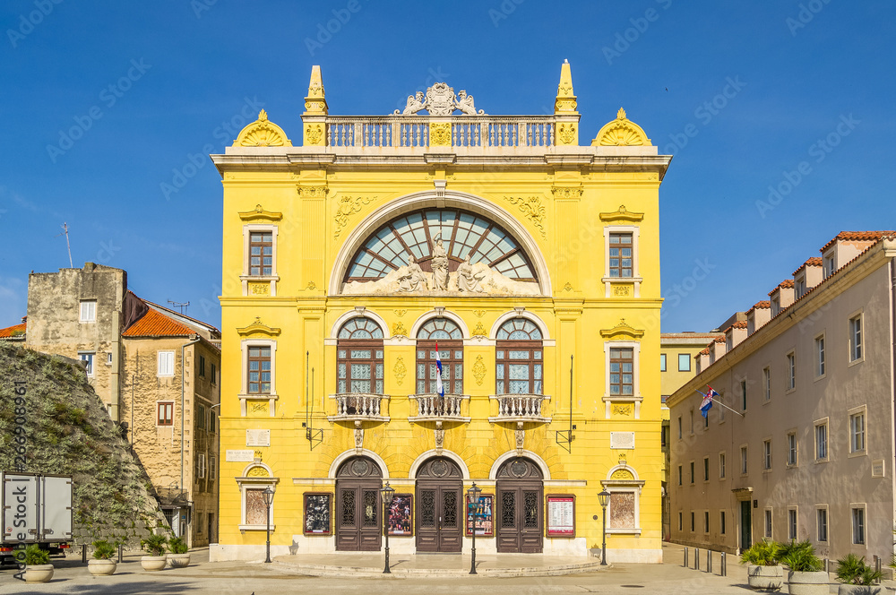 Croatian National Theater in Split, Croatia