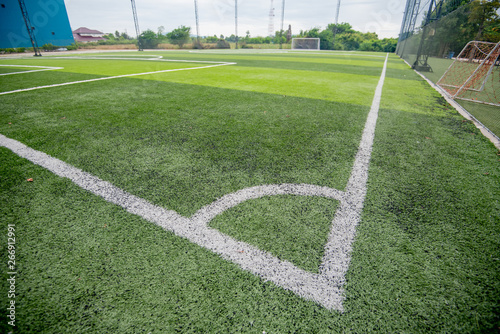 football field or soccer field